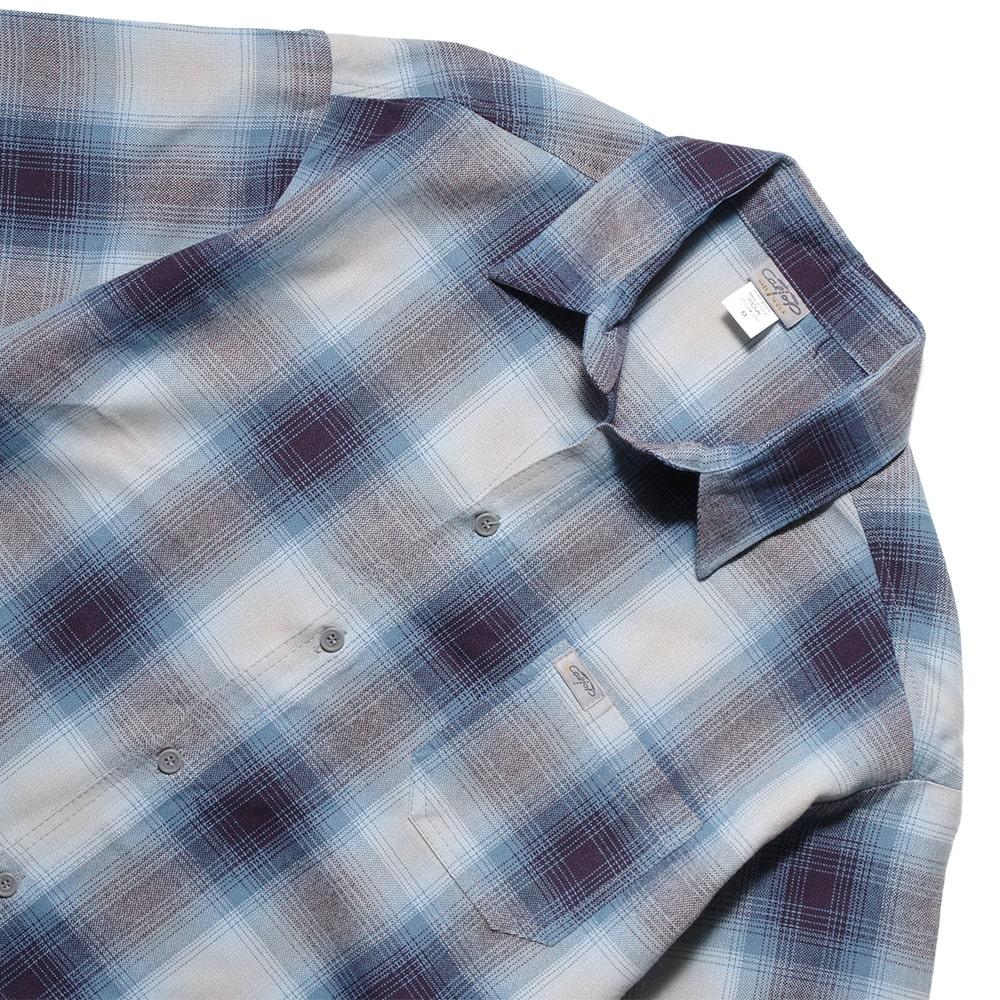 caltop オンブレチェックシャツ 半袖 made in usa | gulatilaw.com