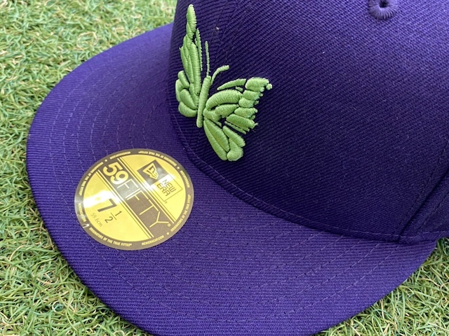 NEEDLES × NEW ERA PAPILION EMB BASEBALL CAP PURPLE 59.6cm 47936