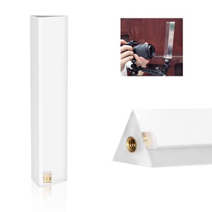【特価処分】Selens 三角プリズム 30x130mm 1/4ネジ付き 光学ガラス プリズム三角 撮影用 光の分散 屈折 K9クリスタル 拭き取り布付き | 写真プリズム ガラスプリズムツール 撮影虹造り ギフトに