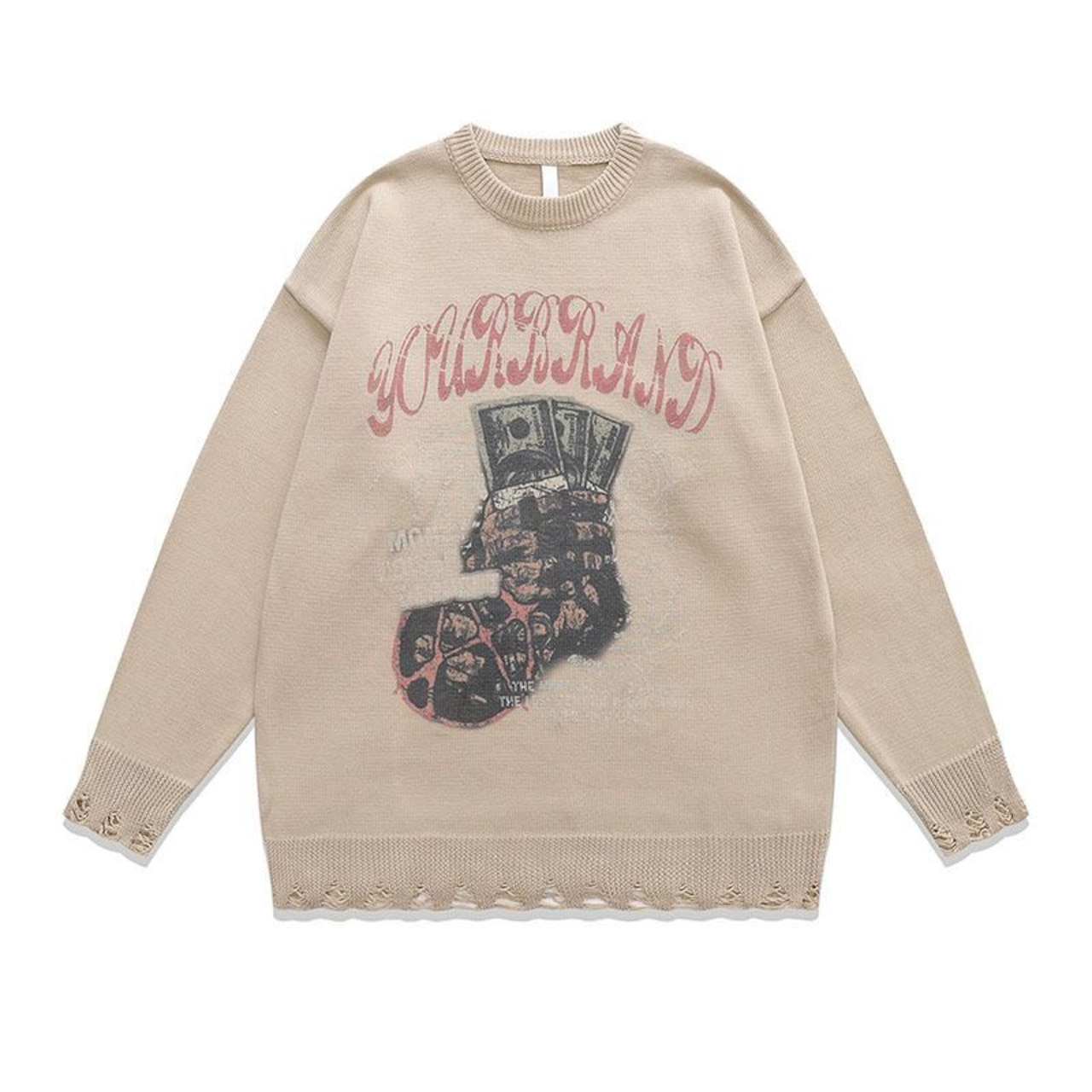 ストリート MONEYPOWER セーター T416