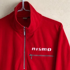 【XLサイズ】NISSAN nismo フリース ハーフジップ ジャケット　企業系ものの古着