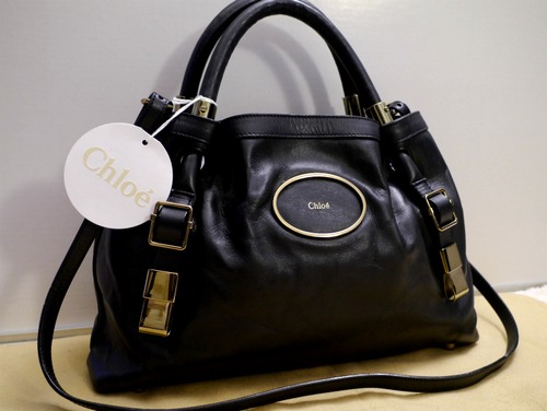 レア美品◆Chloe クロエ ヴィクトリア ハンドショルダー 2way レザー トート バッグ◆ スタイリッシュなヴィクトリアから希少な2wayモデル