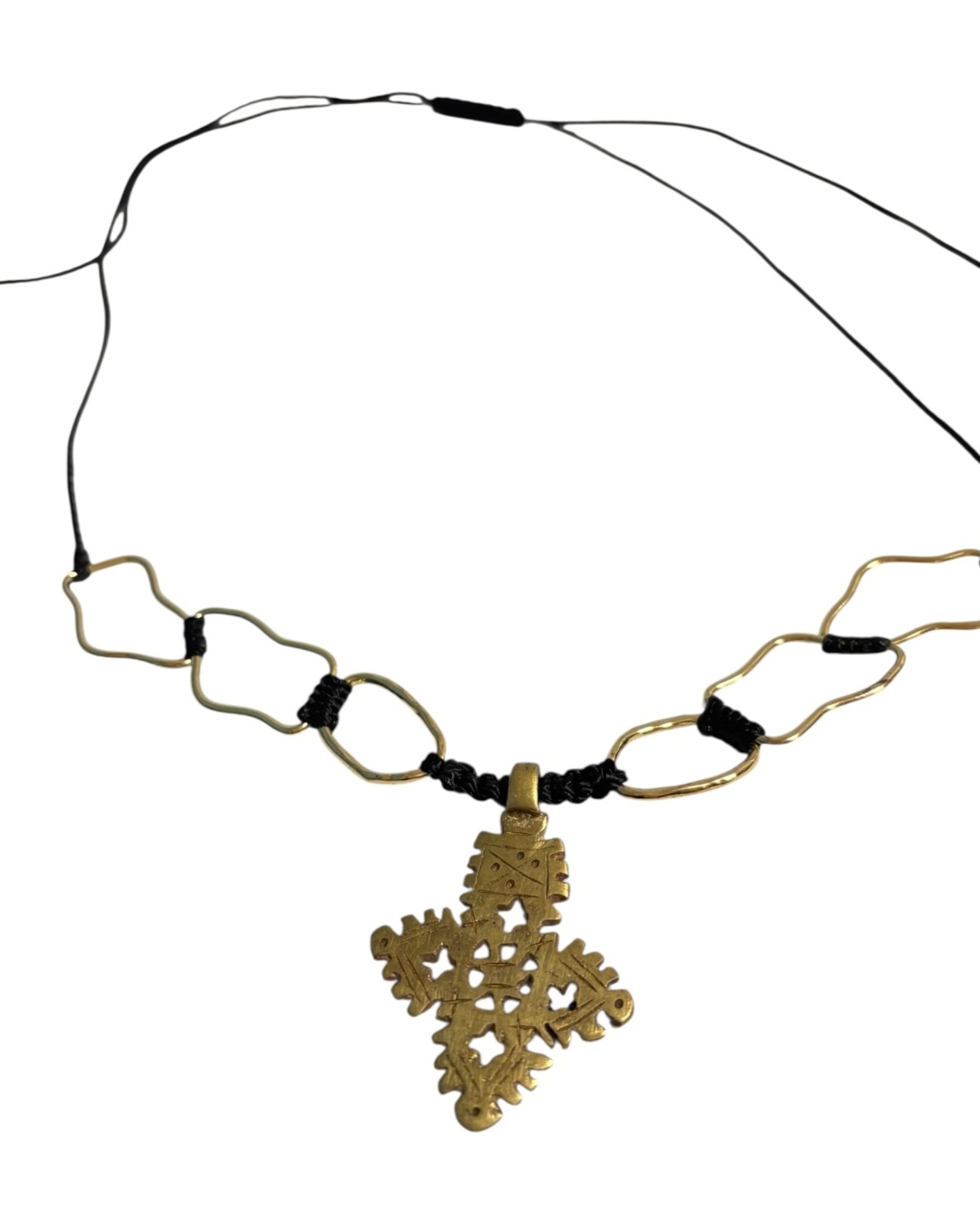 エチオピアンクロスのネックレス