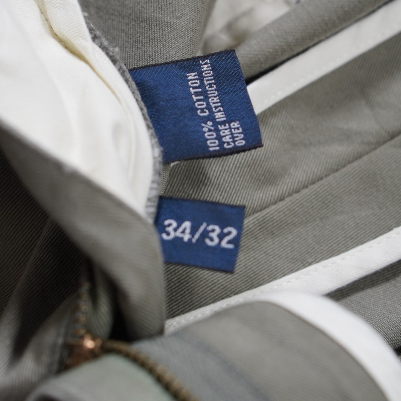 【DEAD STOCK】90s Polo by Ralph Lauren POLO CHINO ANDREW W34L32 古着 - 13