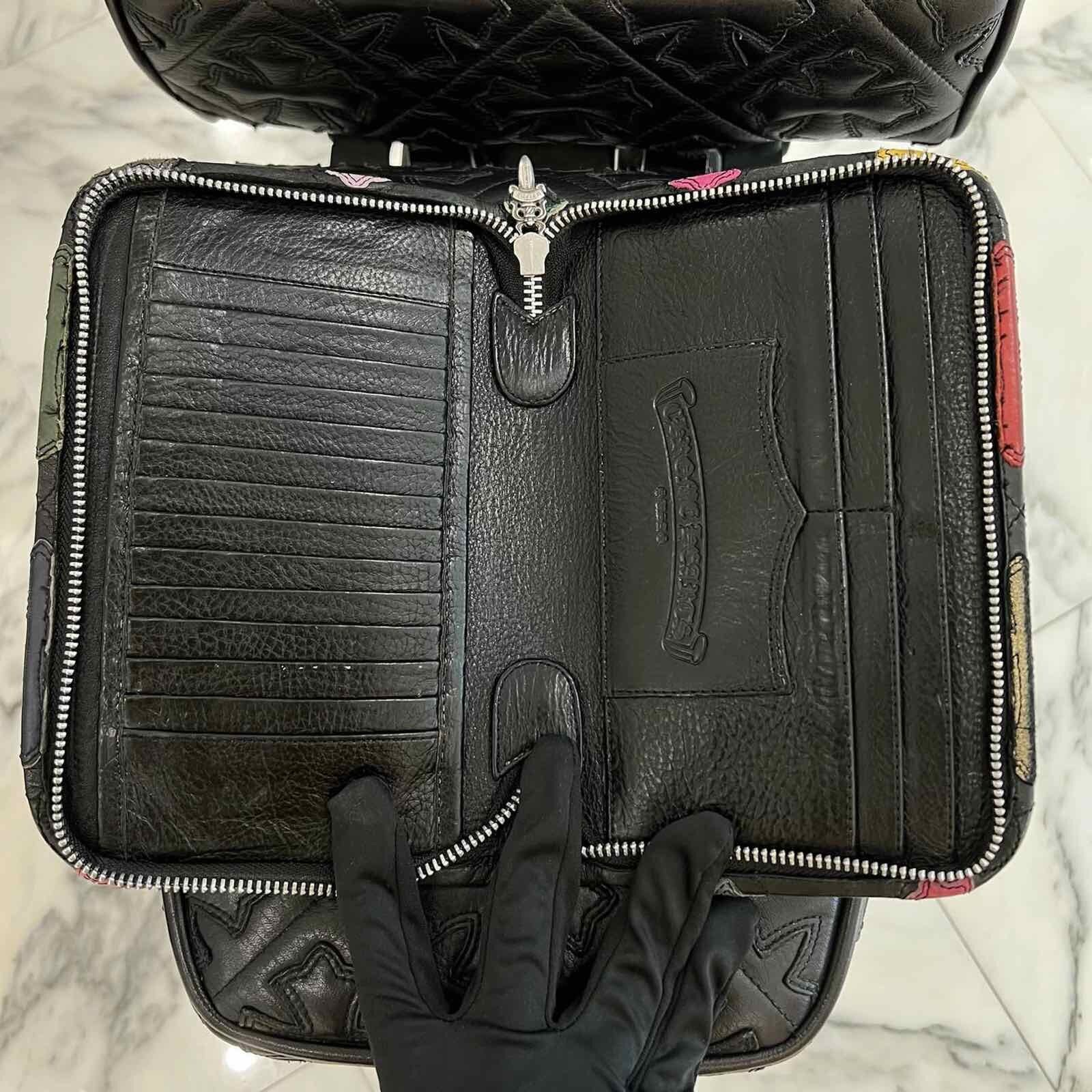 CHROME HEARTS クロムハーツ クロスパッチ ラウンドジップ