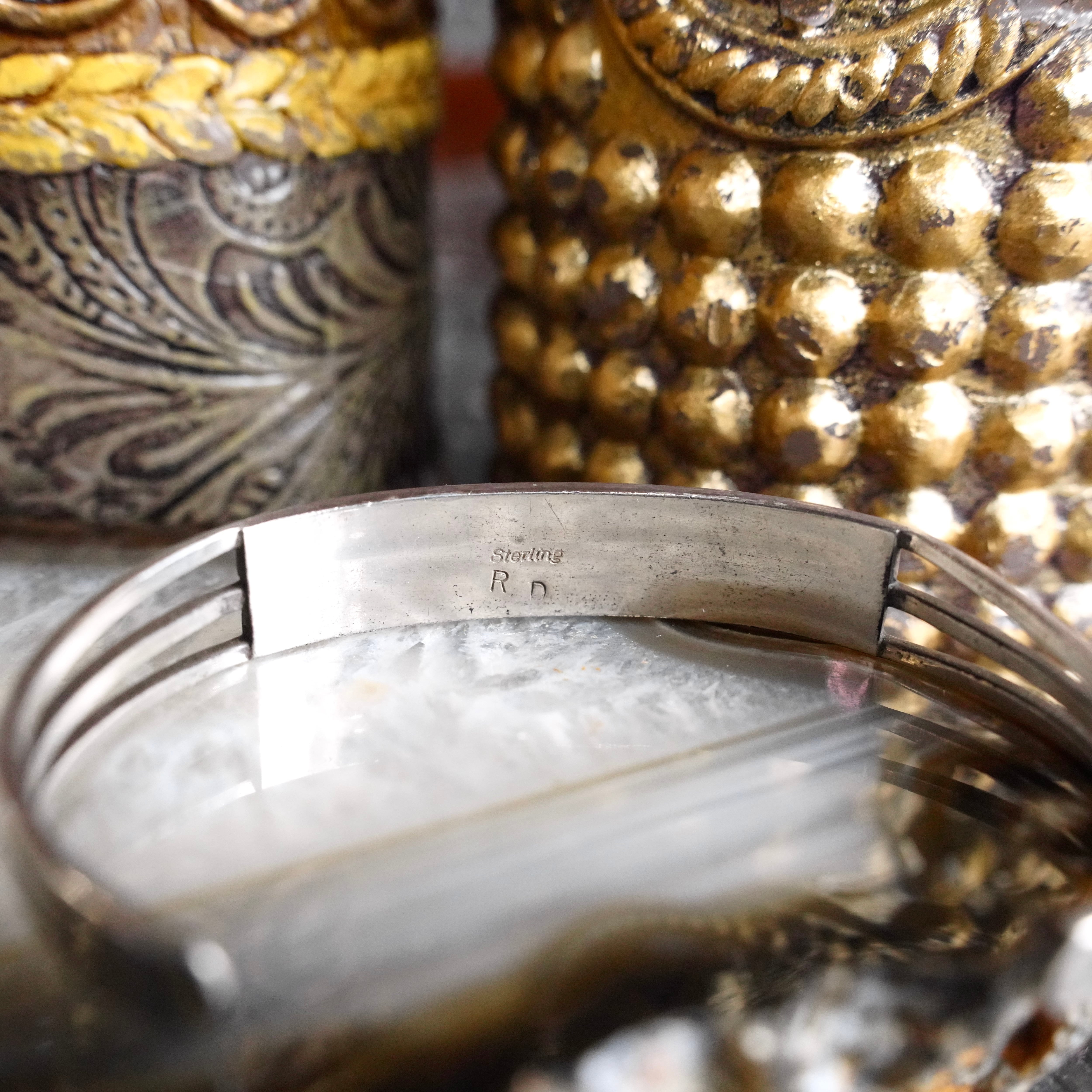 70's〜80's USA VINTAGE INDIAN JEWELRY ZUNI Robert Dalton? DOUBLE