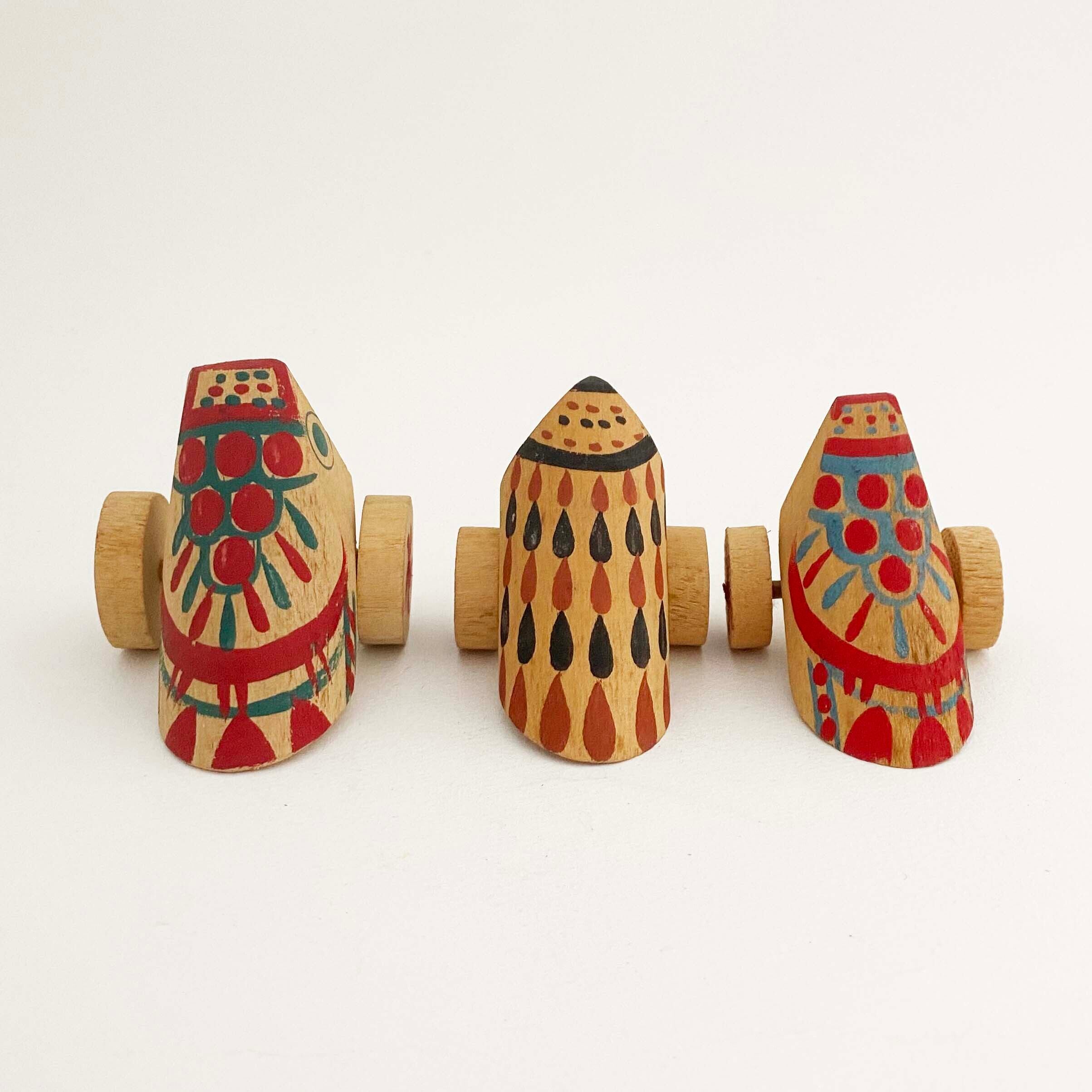 うずら車 3羽セット