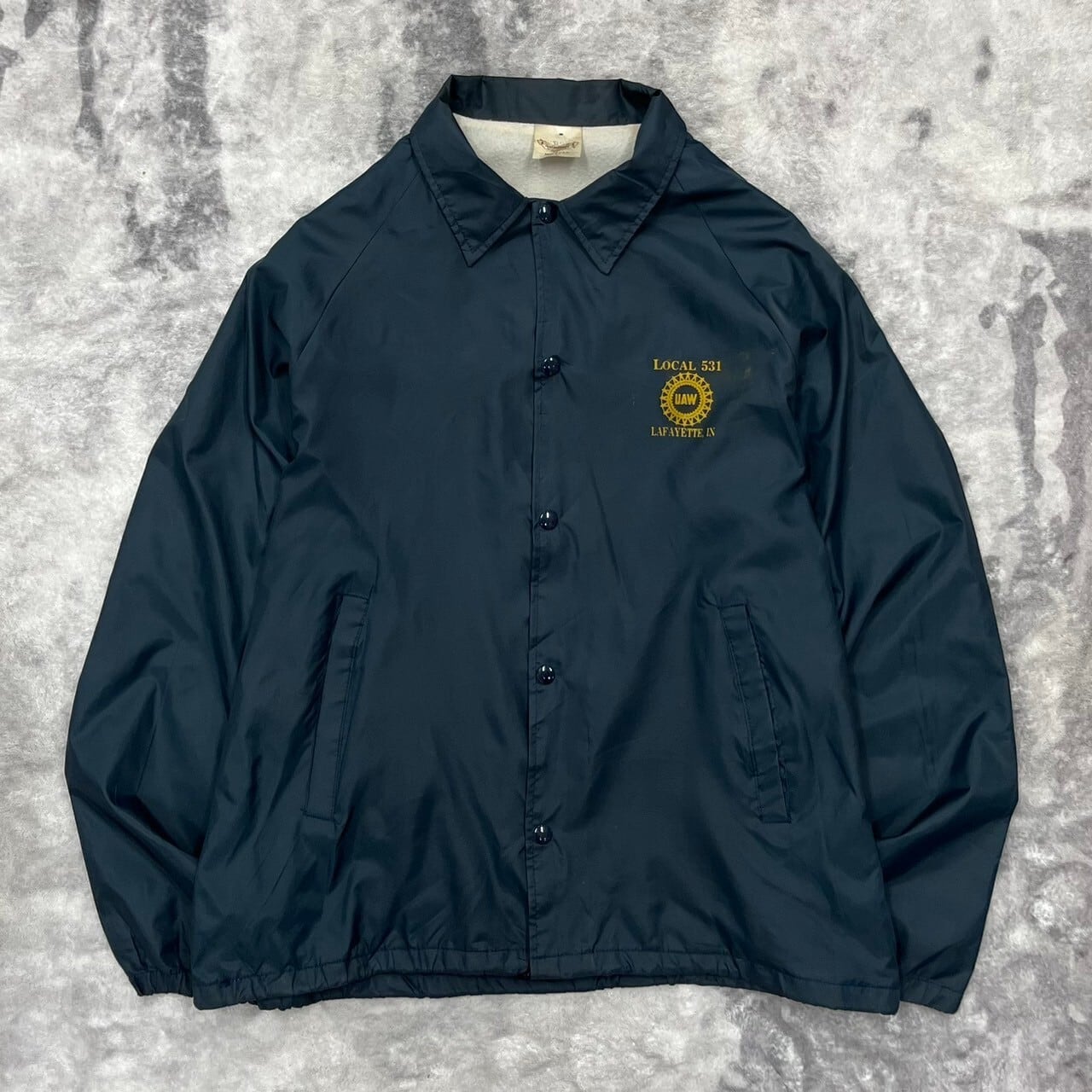 90s USA製 AUBURN SPORTSWEAR コーチジャケット ワン 