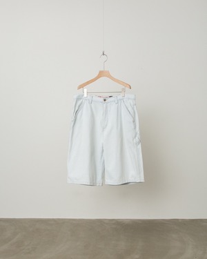 1990s vintage wide silhouette denim half length trousers
