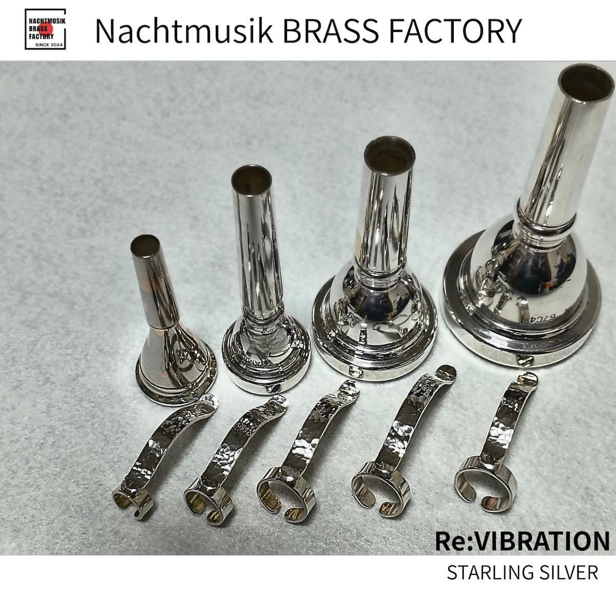Re:VIBRATION for Tuba [STARLING SILVER] | NachtmusiK BRASS FACTORY