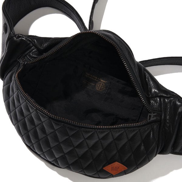 春　RUDE GALLERY レザーウエストバッグ RUDE GALLERY BLACK REBEL : OUTSIDERS LEATHER WAIST BAG | Gusset