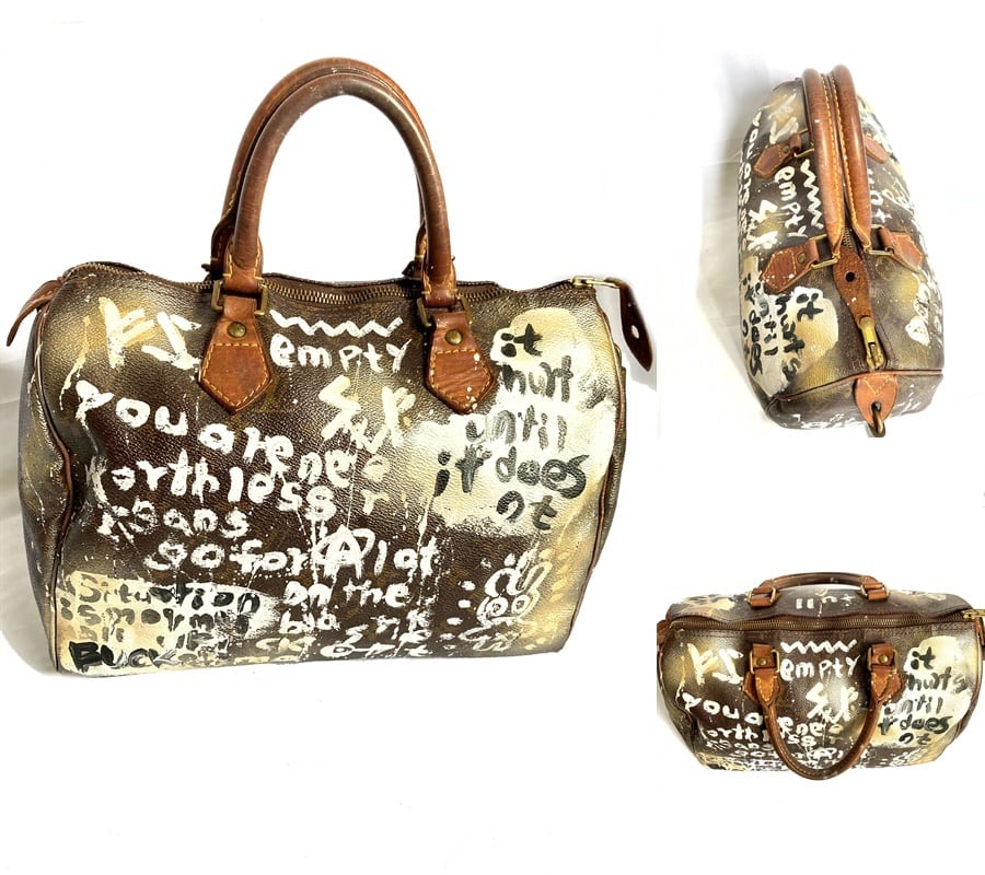 レア 限定 一点物 ルイヴィトン LV モノグラム グラフィティ