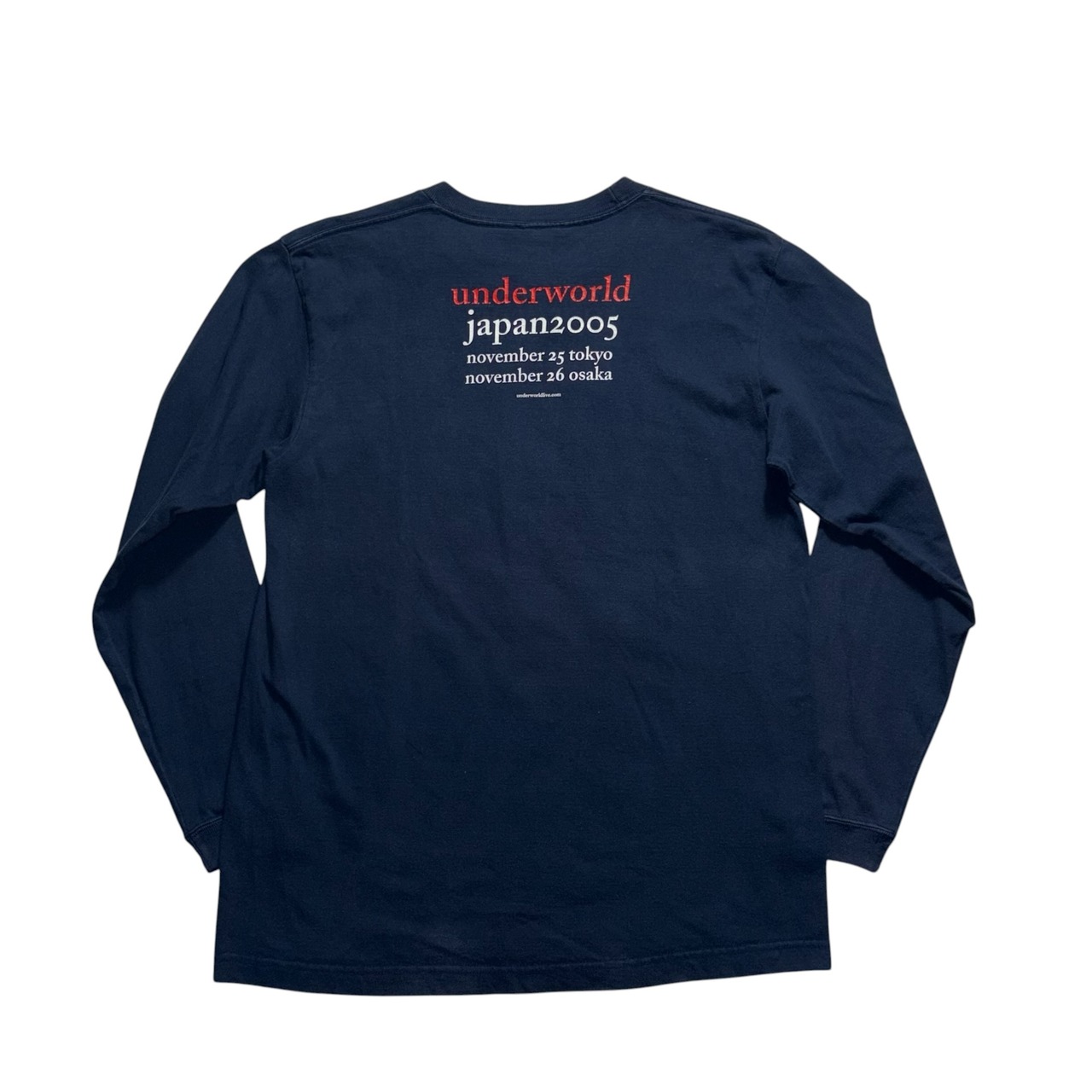 vintage 2005’s UNDERWORLD long sleeves music tee “Lovely Broken Thing”