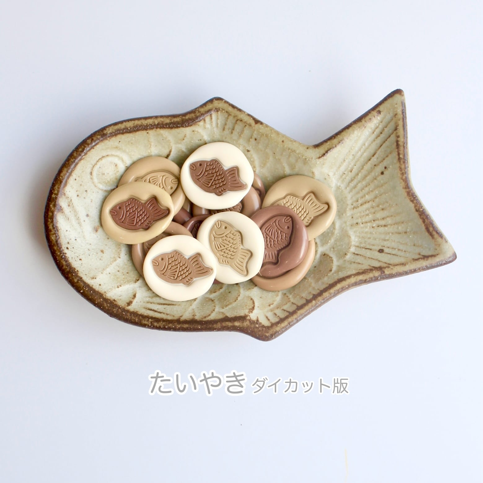 Wax seal stamp│Mini たいやき【ダイカット版】 | シーリング