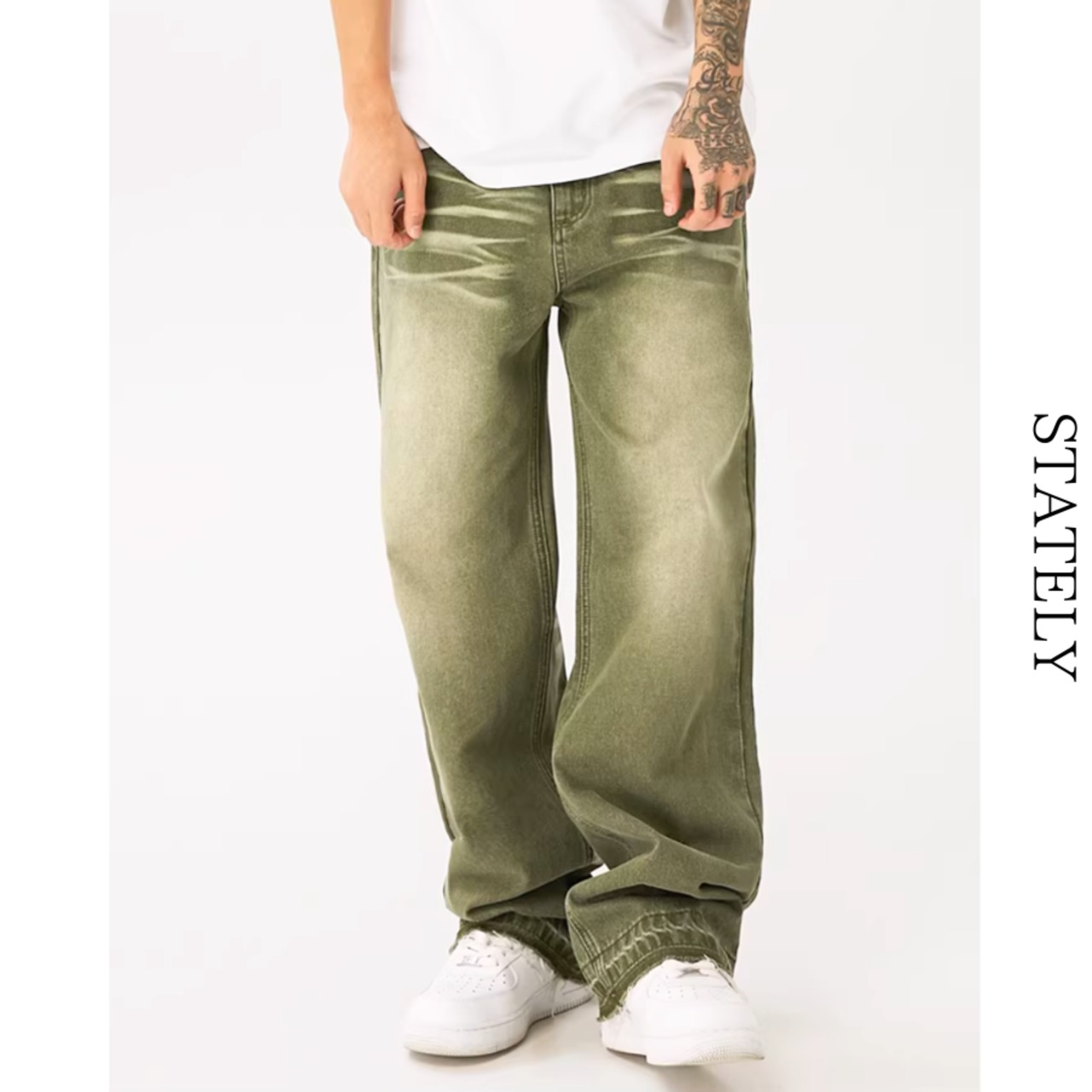 Gradient Fade ワイドデニム/5color_B28・画像9