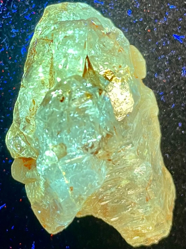 5) 努力と成長の支援「マダガスカル産オイルinクオーツ」原石