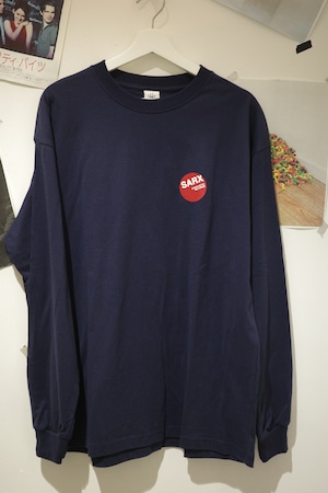SARCASTIC : SARX Records L/S Tee SAR262004 C/# NAVY SIZE L