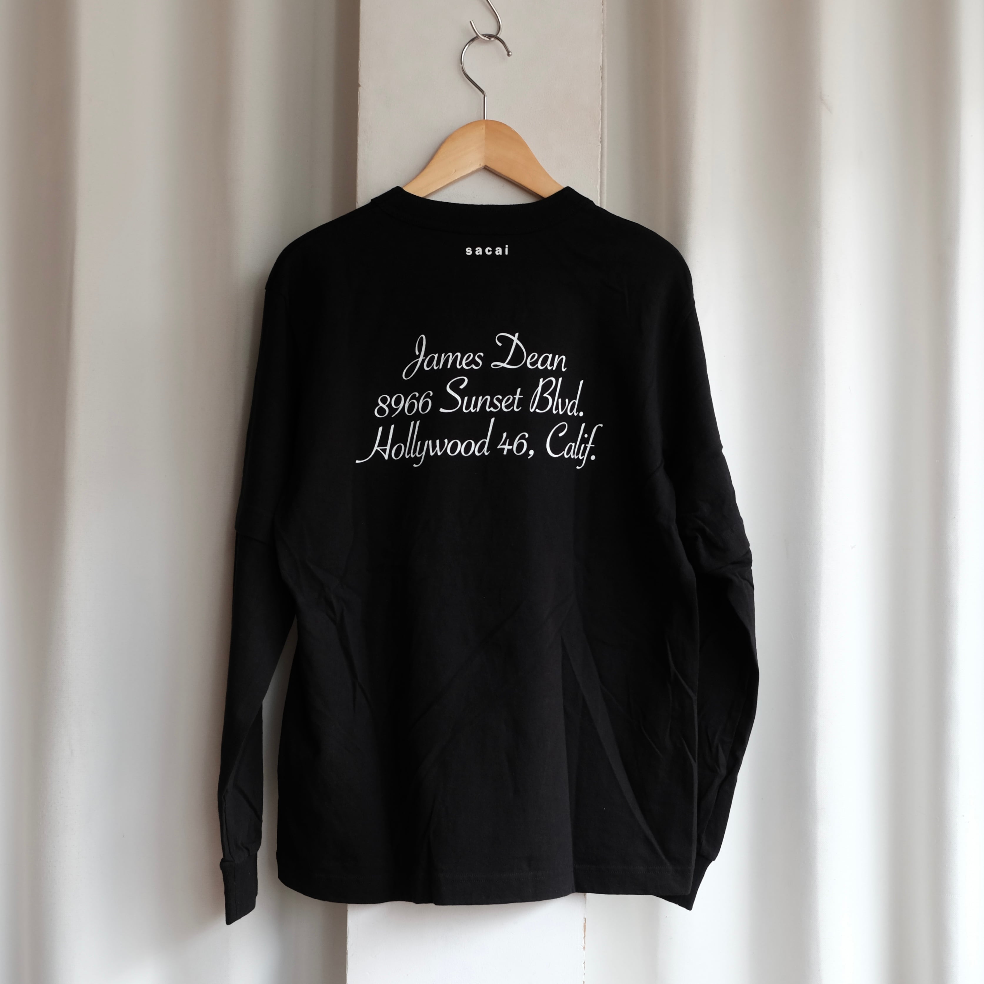 sacai JAMES DEAN 25SS LAYERED L/S T-SHIRT | safarionline