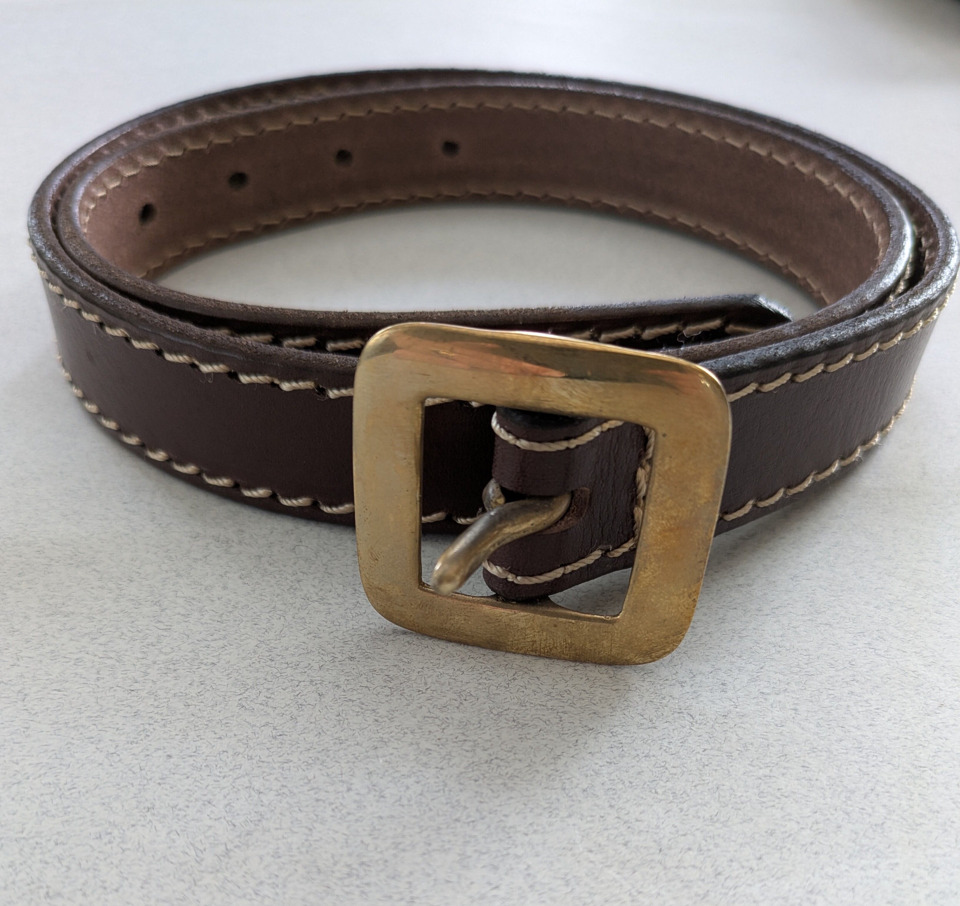 AREMITI ヒップベルト 茶×白　Mサイズ　※シェル破損ありグルーで修理済 BELT | 服と雑貨ume 大阪市北区中津 セレクトショップ