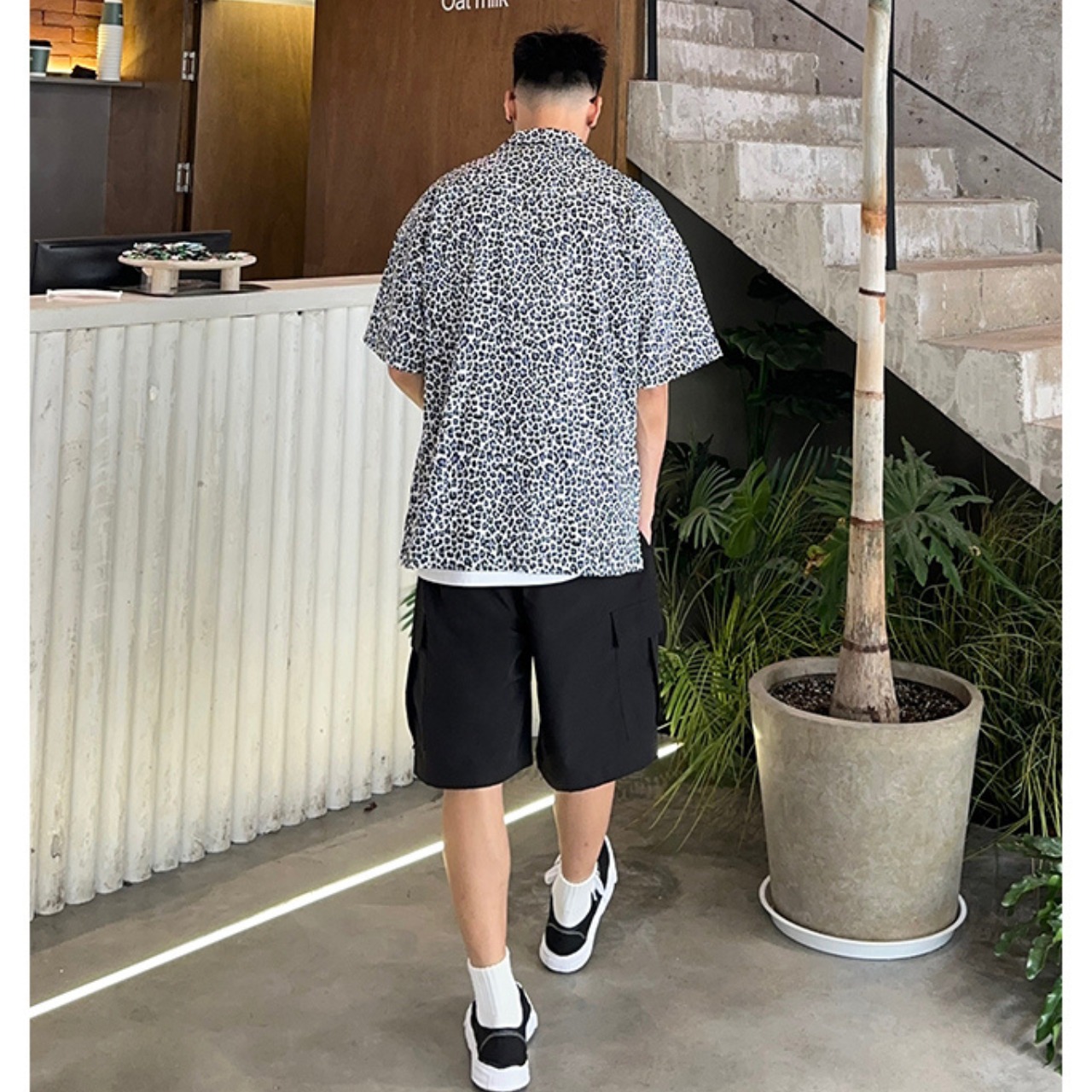 Leopard pattern shirt 0700 - 6