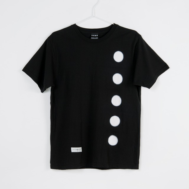黒紋付染めTshirt 「黒紋 -くろもん-（Black crest）」