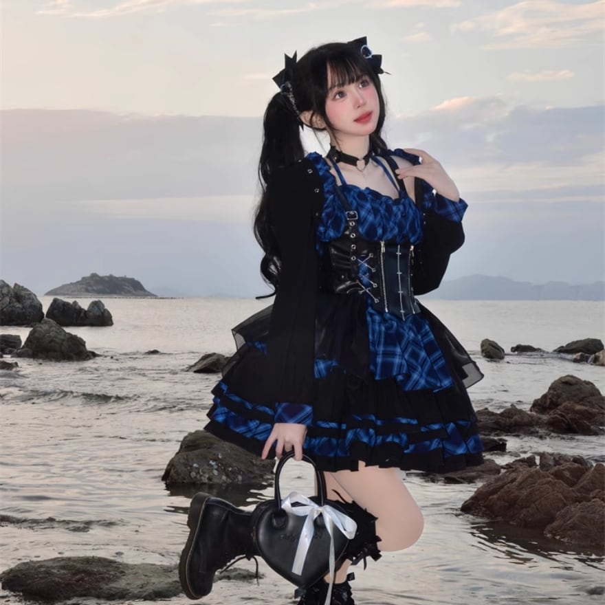 アイドル衣装 PUレザーコルセットベルト ライブ向け｜WithU | ゴスロリ