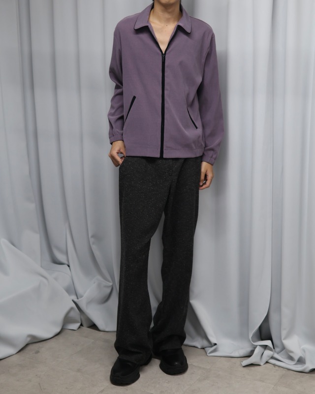 No-tuck grey straight slacks