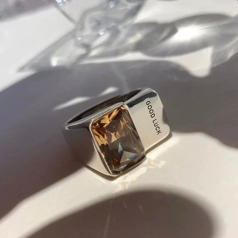 Square Stone Ring（スクエアストーンリング） | Elva&Co.