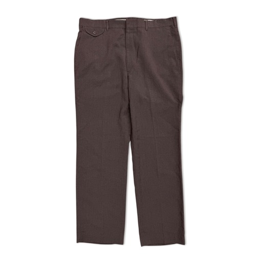 【HAGGAR】slacks ハガー　スラックス　ブラウン　夏物　ボトムス　古着　