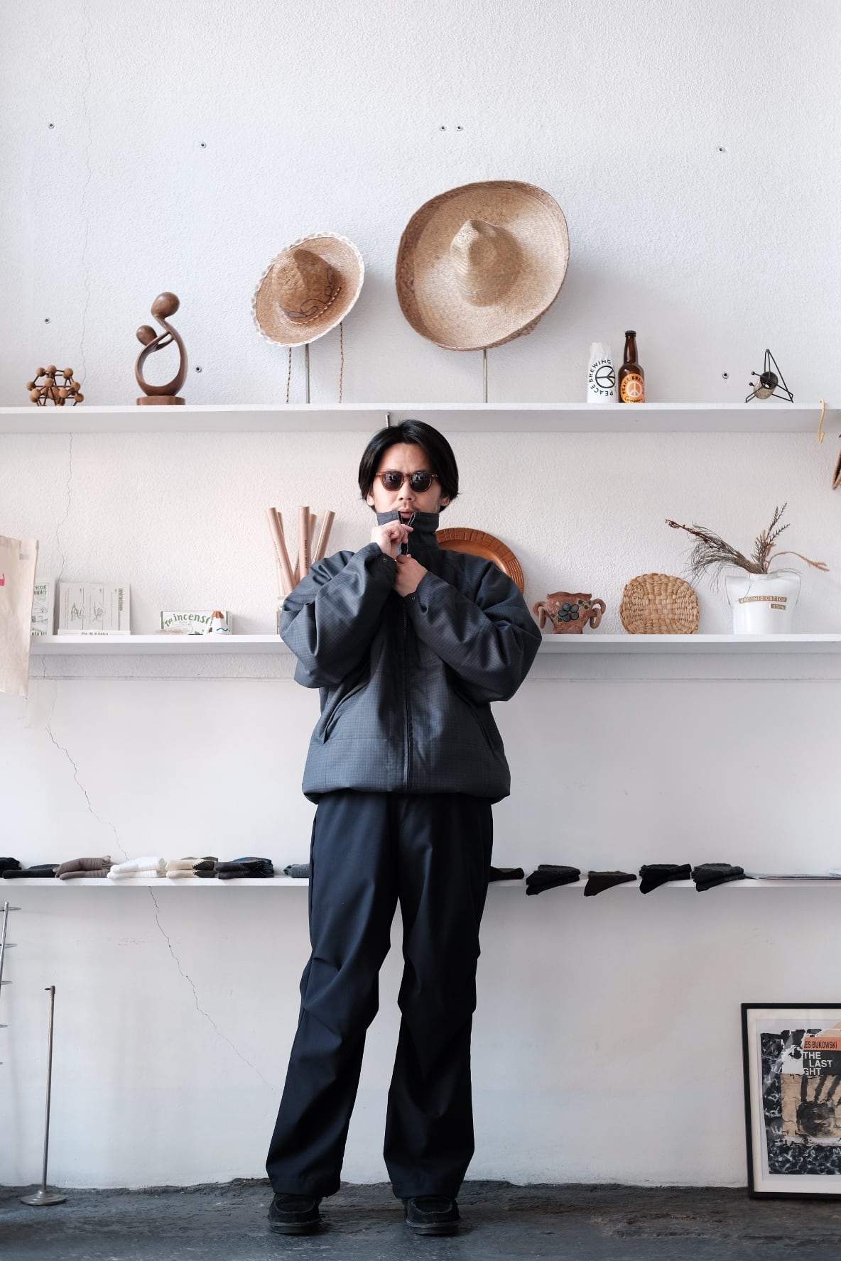 BROWN by 2-tacs＜ブラウンバイツータックス＞Knee tuck pants | Inhigh