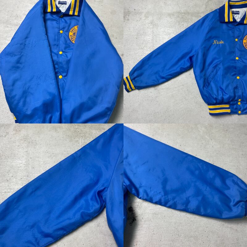 80年代 USA製 Holloway ホロウェイ ナイロンスタジャン ブルゾン