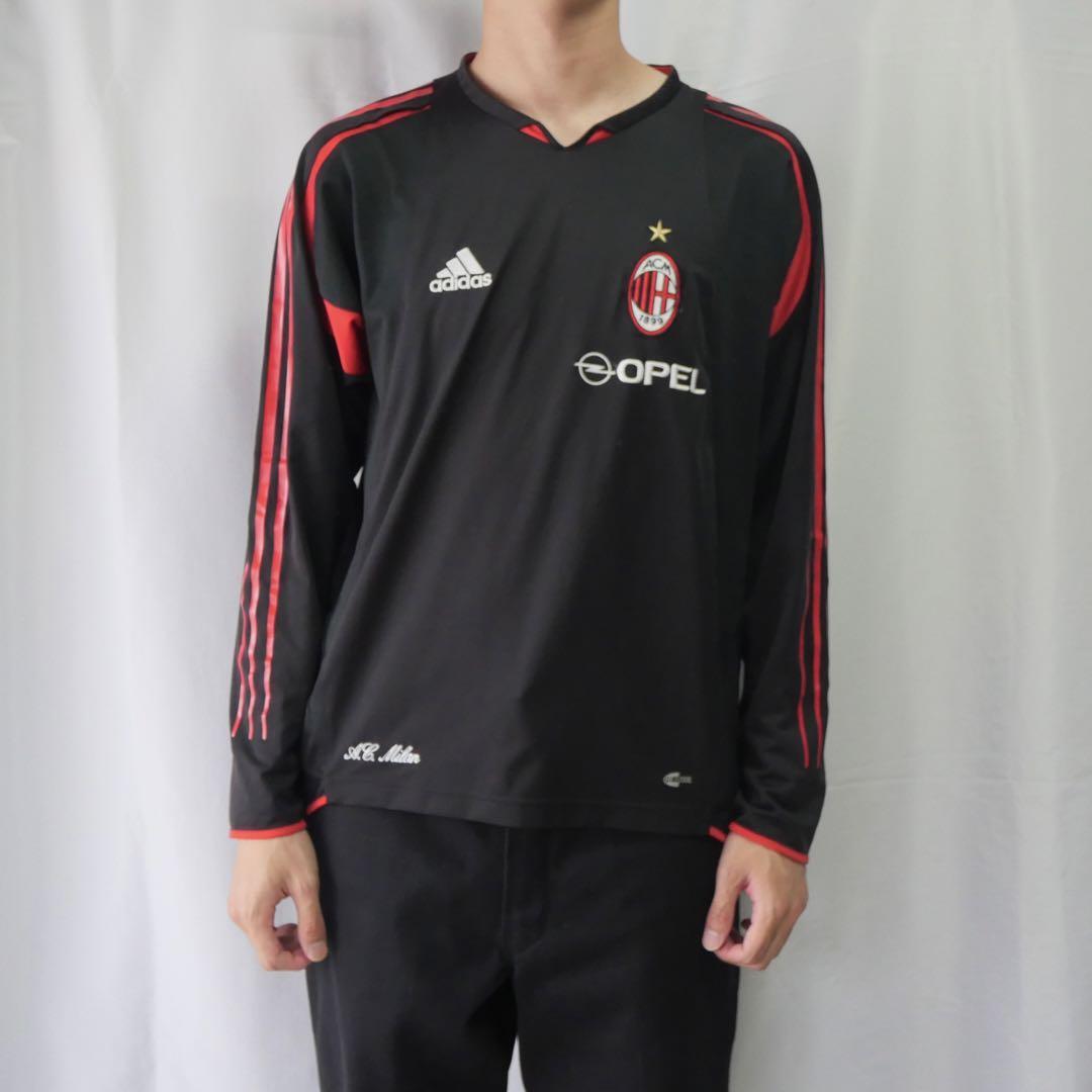 00's adidas” AC Milan OPEL training shirt | 古着屋2000