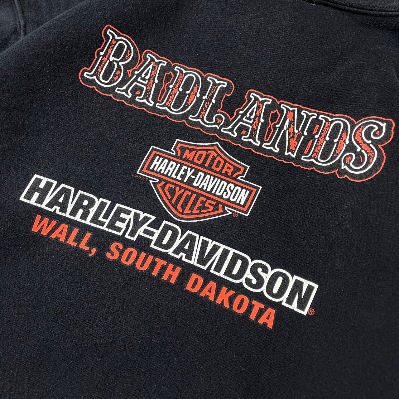 00年代 Harley-Davidson ハーレーダビッドソン イーグル ロゴプリント