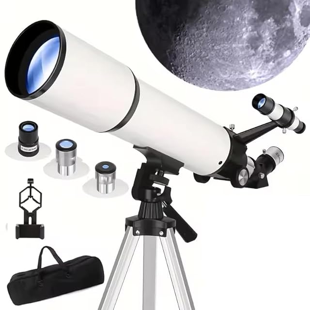 天体望遠鏡 口径70mm 焦点距離500mm 初心者＆家族向け 子供＆大人 天文