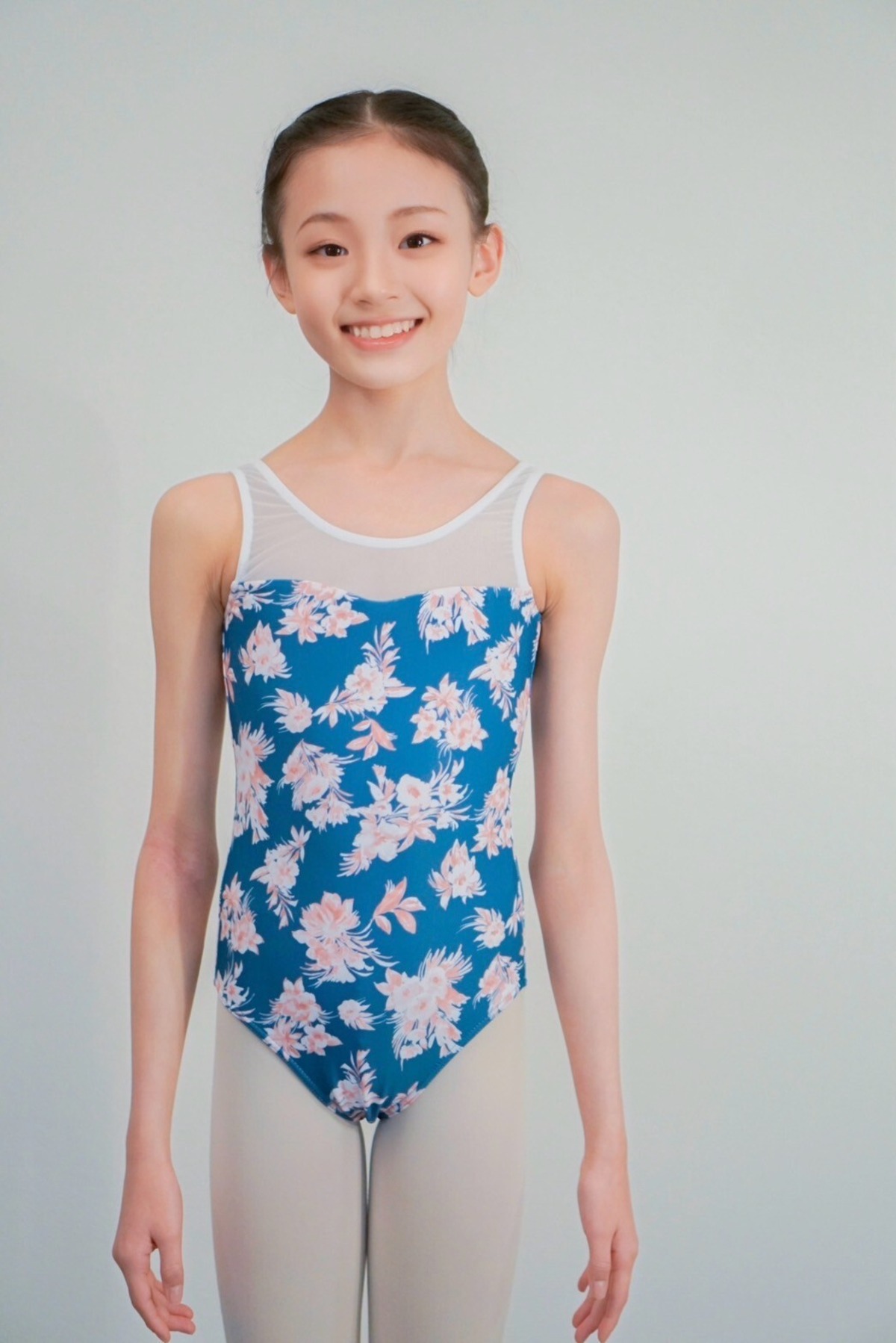 SELINA girl（芹奈ガール）新柄（緑）130/140 Ballet shop Assemble