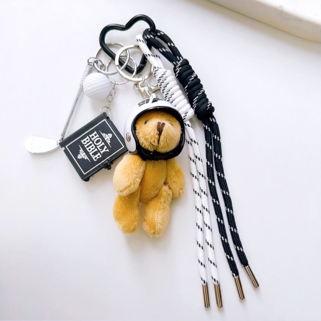 Helmet bearチャームⅡ | BIJOUX+RAVI 【ビジュープラスラヴィ