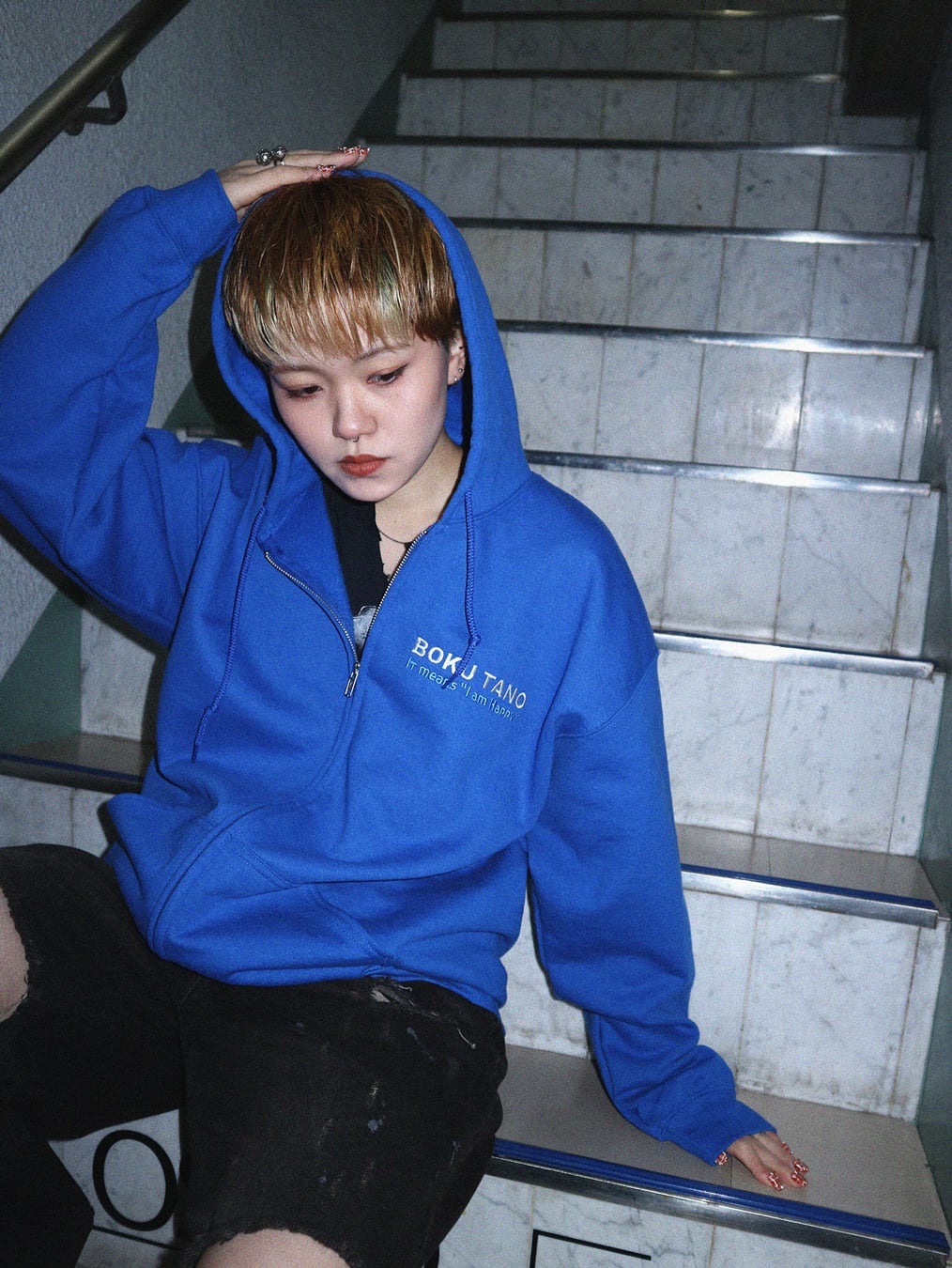 BOKU HA TANOSII ／ ボクタノジップパーカー 