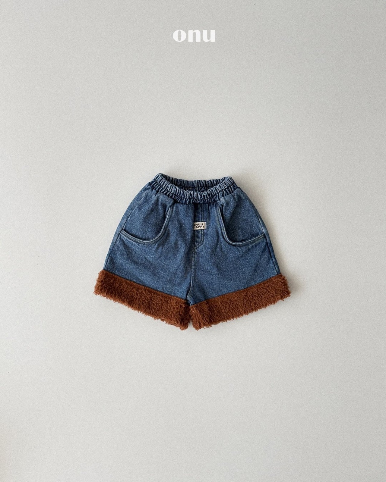 ONU［取寄］denim fleece denim pants 26winter