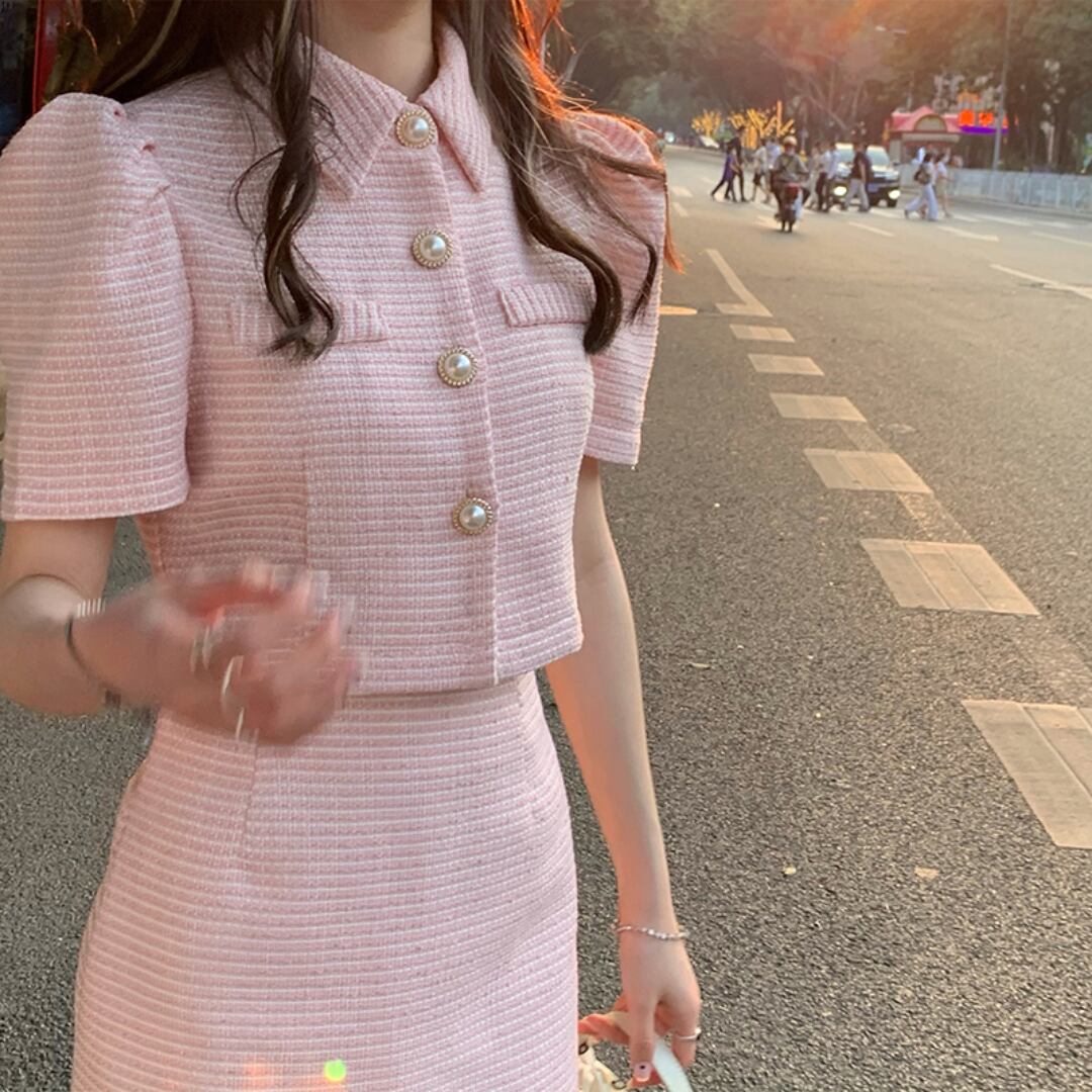 フレンチピンクセットアップ LK295 | Like a