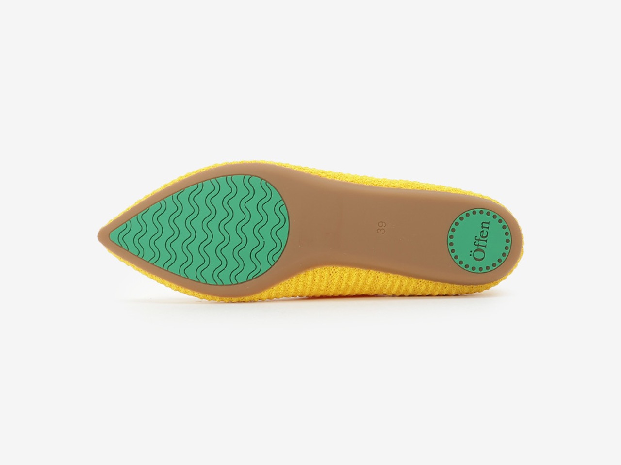 pointed-CREPE / YELLOW
