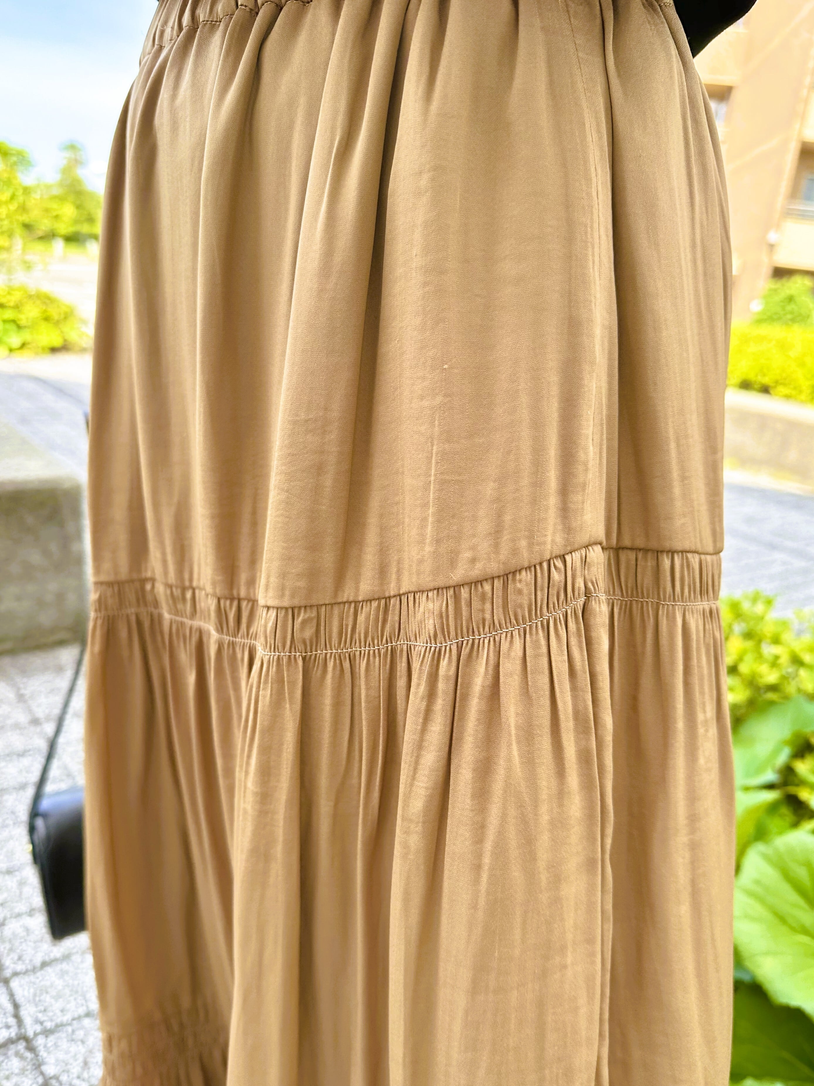 9286KT】割繊サテンシャーリングテールスカート (9111-55024) | 9286