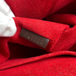 LOUIS VUITTON ルイヴィトン ２WAY ダミエ ベルガモ FL1102 レザー ショルダーバッグ ブラウン A-9832