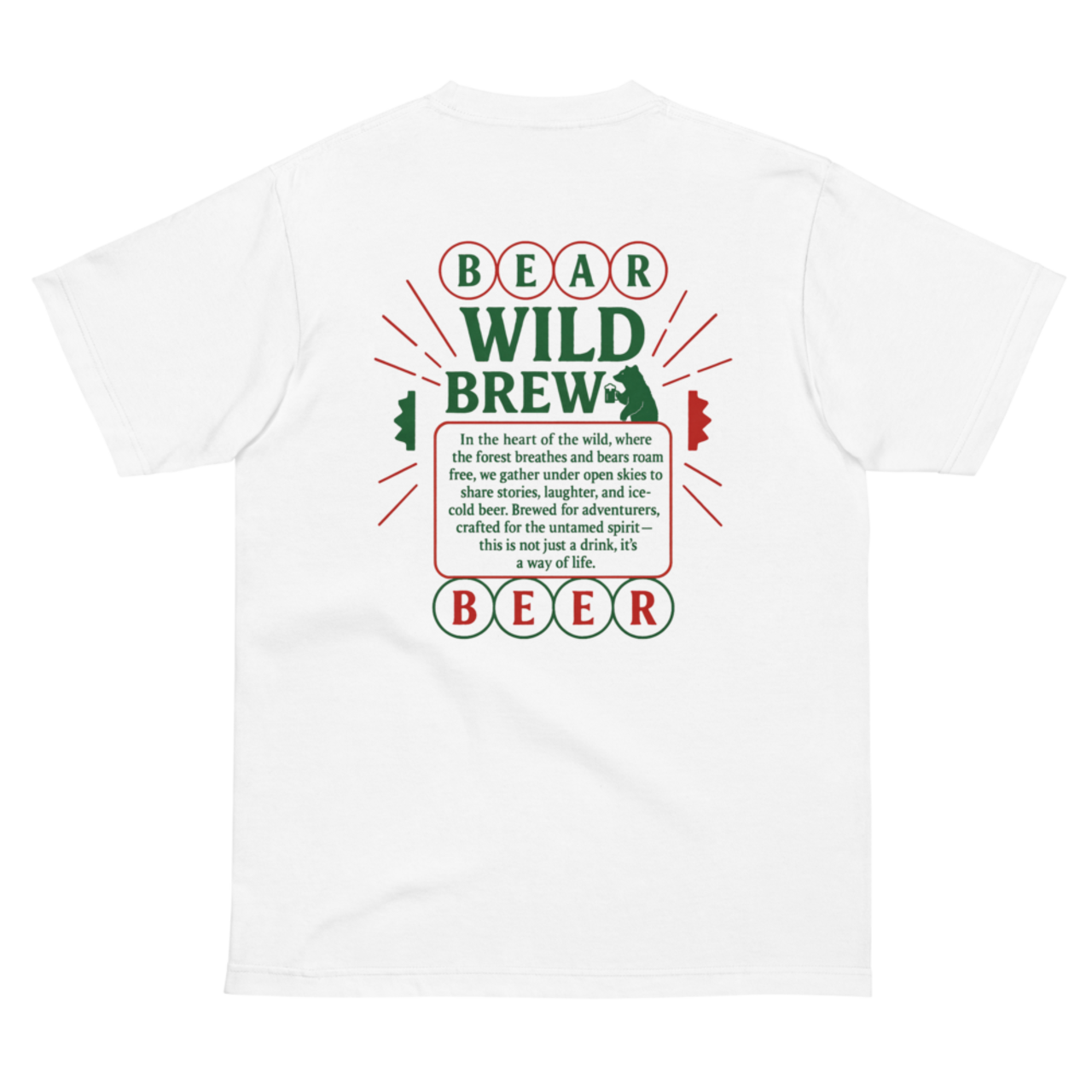 BEER BEAR 半袖TシャツA0048