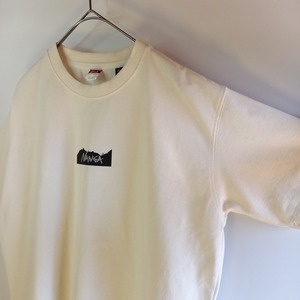 ナンガ　クルーネック　Tシャツ　半袖　ホワイト　S
