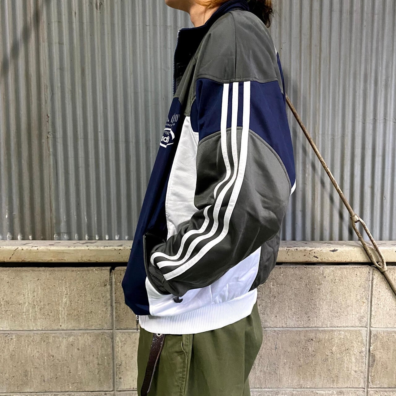 TBK253@ adidas 90s トレフォイル トラックジャケット メンズL