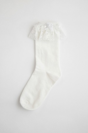 [JOLIE LAIDE] Frilled socks (White) 正規品 韓国ブランド 韓国通販 韓国代行 韓国ファッション jolielaide Vintage Lover Club 日本 店舗