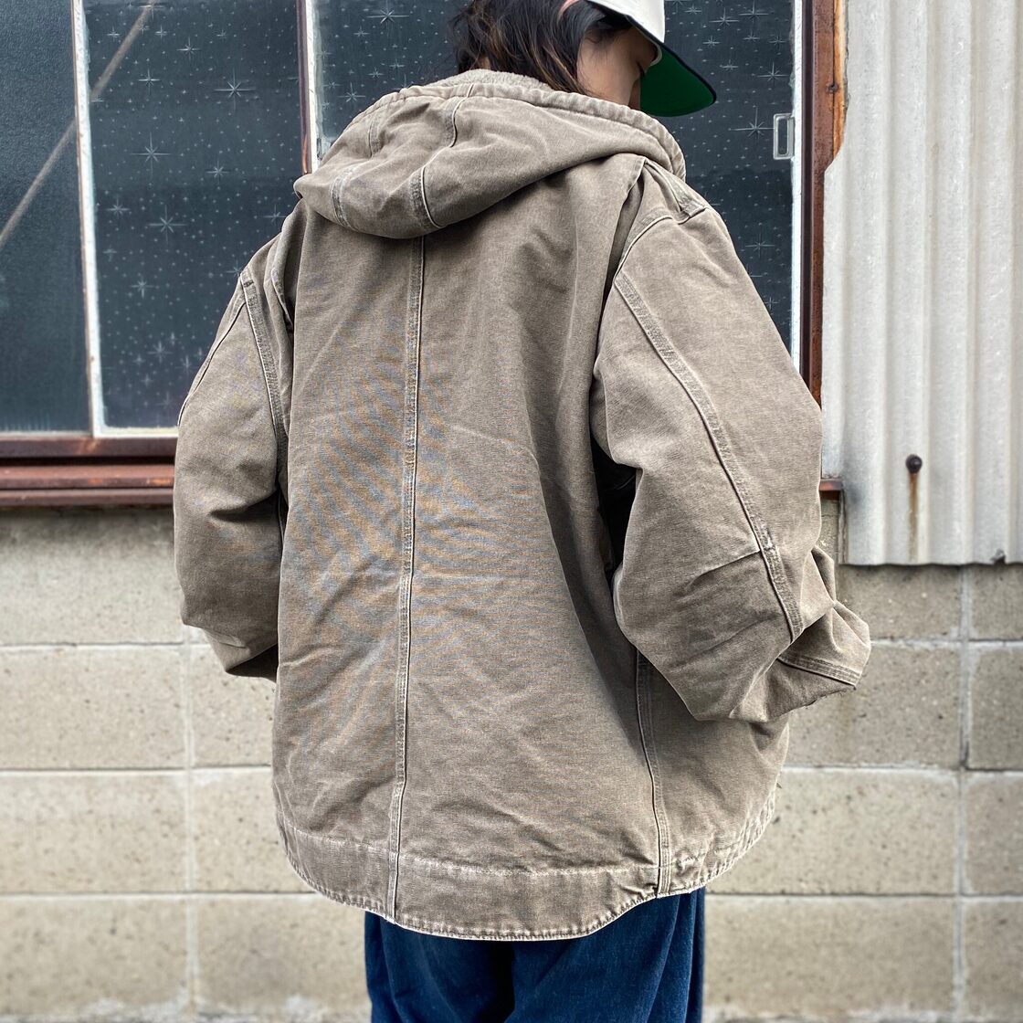 Carhartt カーハート フード付き デトロイトジャケット メンズXL 古着 