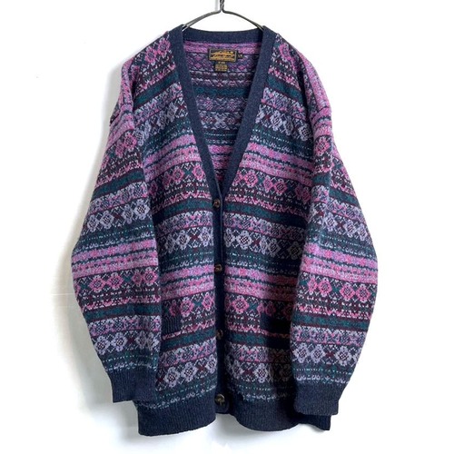 [Eddie Bauer] Vintage Nordic Cardigan [1990s-] Vintage Nordic Cardigan
