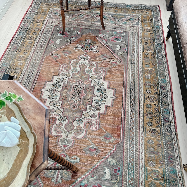 トルコ ヴィンテージラグ TR023 | タスピナール | 151cm × 261cm