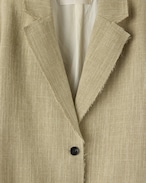 DU260514 Cut Off Design Jacket 【set up可】